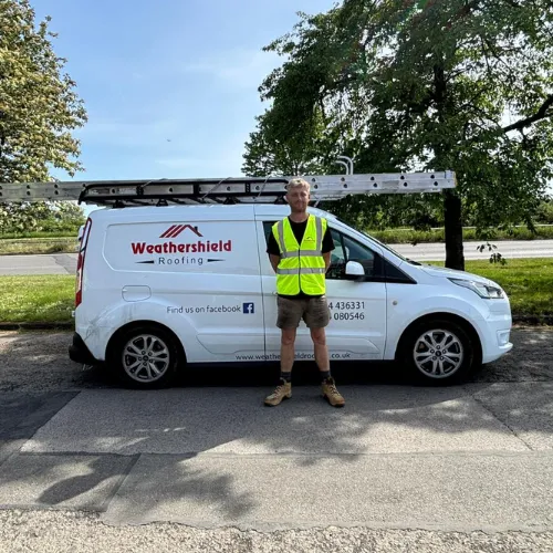 Andrew Brockway, owner of Weathershield Roofing & Guttering Services Ltd